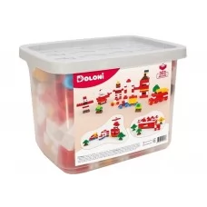 Конструктор Пожарная ДСНС, Крепость, Скорая помощь, 303 детали, Doloni Toys 013999-04