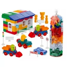 Конструктор Город Лидер №7 Colorplast 1913 300 деталей