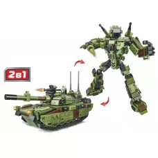 Конструктор Военная техника 2в1 Limo Toy KB 3000 468 деталей