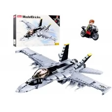 Конструктор військовий літак B0928 682 деталі