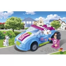 Конструктор Модный город Автомобиль BanBao 6119 118 деталей