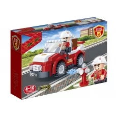 Конструктор Пожарные Внедорожник BanBao 7117 105 деталей