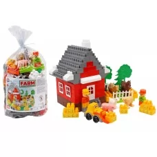 Конструктор FARM Construction Set в пакете, 130 деталей, Технок 1096