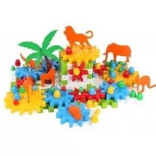 Конструктор животные Construction Set, 118 деталей, Технок 3763