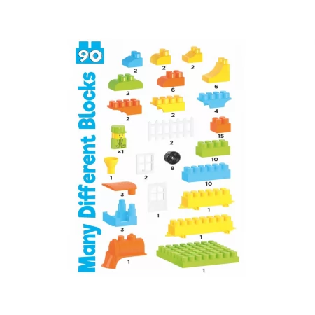 Конструктор Building Blocks в пакеті, 90 деталей, Технок 6542