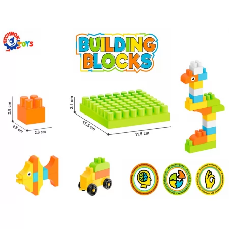 Конструктор Building Blocks в пакеті, 90 деталей, Технок 6542