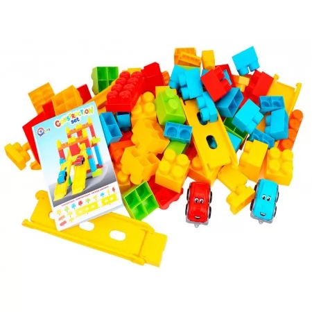 Конструктор трек горки Construction Set, 90 деталей, Технок 6825