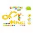 Конструктор Construction Set трек в пакете, 44 детали, Технок 8331