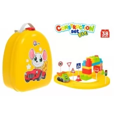 Конструктор Construction Set в рюкзаке, 38 деталей, Технок 8652