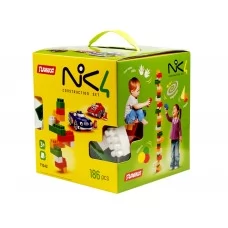Конструктор детский в коробке NIK-4 Юніка 186 деталей 71542