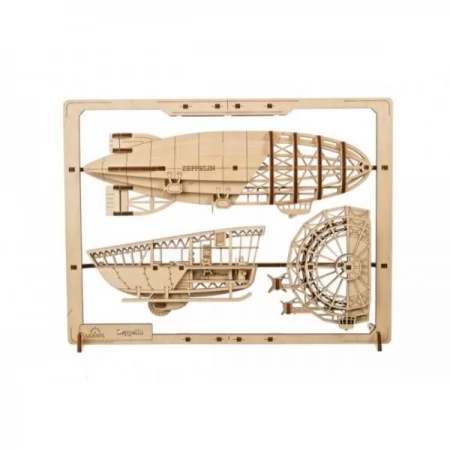 Деревянный механический 3D конструктор Ugears Цепелин Деревянный механический 3D конструктор Ugears Цепелин
