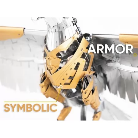 Коллекционная модель Metal Time Unity Wings Eagle Golden Armor MT101GA/READY 