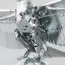 Коллекционная модель Metal Time Unity Wings Eagle Silver Armor MT101/READY 