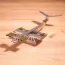 Коллекционная модель-конструктор Metal Time Caspian Sea Monster Ekranoplan Экроплан MT099 
