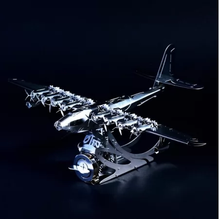 Коллекционная модель-конструктор Metal Time Celestial Hercules Spruce Goose H-4 Aircraft Самолет механический MT100 