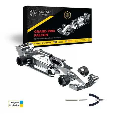 Коллекционная модель-конструктор Metal Time F1 Grand Prix Falcon Формула 1 MT035 