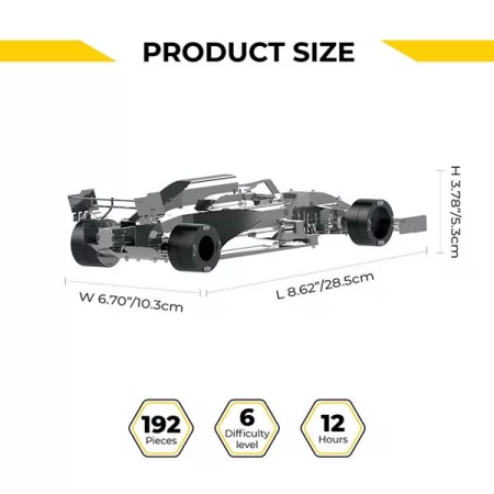 Коллекционная модель-конструктор Metal Time F1 Grand Prix Falcon Формула 1 MT035 Коллекционная модель-конструктор Metal Time F1 Grand Prix Falcon Формула 1 MT035