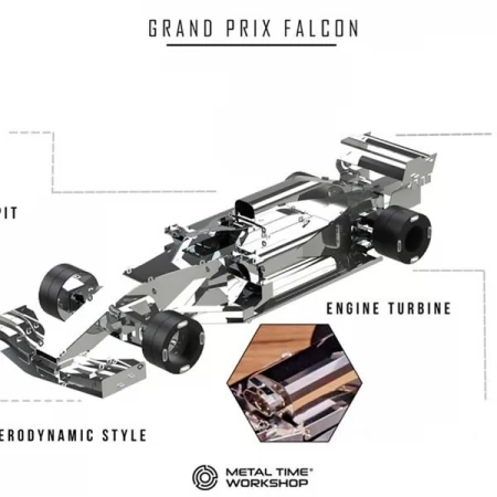 Коллекционная модель-конструктор Metal Time F1 Grand Prix Falcon Формула 1 MT035 Коллекционная модель-конструктор Metal Time F1 Grand Prix Falcon Формула 1 MT035