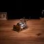 Коллекционная модель-конструктор Metal Time Graceful CAT механический бульдозер MT073