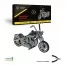 Колекційна модель-конструктор Metal Time Harley Davidson Roadway Fantasy Мотоцикл механічний MT012