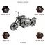 Колекційна модель-конструктор Metal Time Harley Davidson Roadway Fantasy Мотоцикл механічний MT012