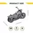 Колекційна модель-конструктор Metal Time Harley Davidson Roadway Fantasy Мотоцикл механічний MT012