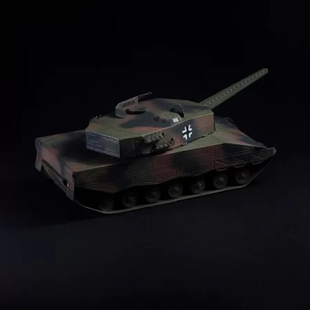 Коллекционная модель-конструктор Metal Time Leopard 2 Tank Танк Леопард 2 MT079 