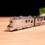 Коллекционная модель-конструктор Metal Time Night Rider 3000 Apocalyptic Train Поезд Ночной всадник MT083