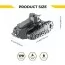 Коллекционная модель-конструктор Metal Time Nimble Fighter механический танк Renault FT-17 MT010 Коллекционная модель-конструктор Metal Time Nimble Fighter механический танк Renault FT-17 MT010