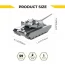 Коллекционная модель-конструктор Metal Time Oplot украинский танк T-84 Оплот MT058 Коллекционная модель-конструктор Metal Time Oplot украинский танк T-84 Оплот MT058