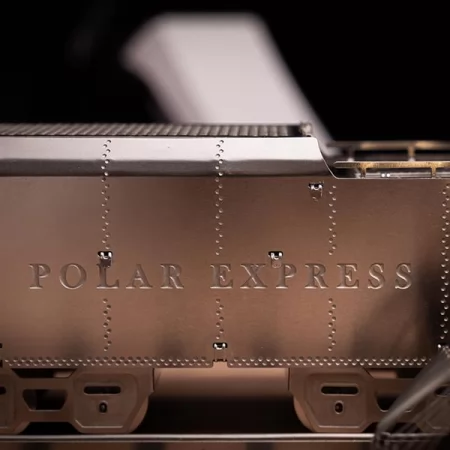 Коллекционная модель-конструктор Metal Time Polar Steel Полярный експесс механический MT052ST 