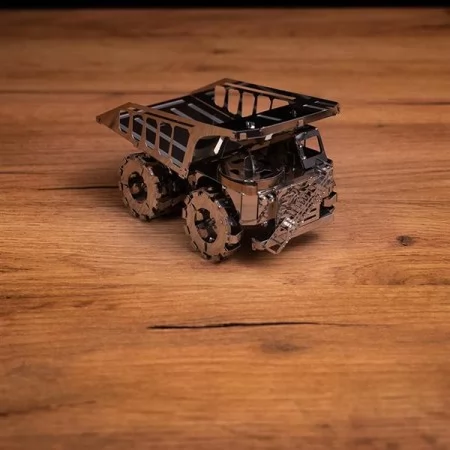 Колекційна модель-конструктор Metal Time Quarry Transporter Кар'єрний самоскид механічний MT014