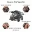 Колекційна модель-конструктор Metal Time Quarry Transporter Кар'єрний самоскид механічний MT014