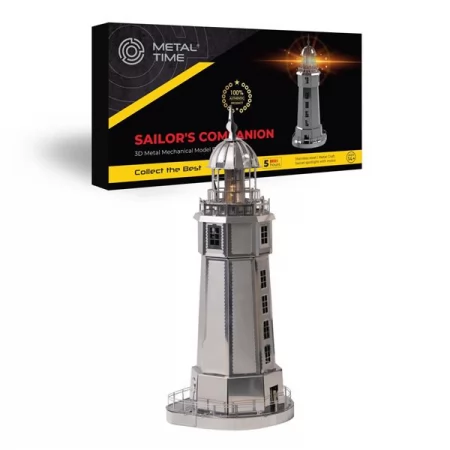 Коллекционная модель-конструктор Metal Time Sailor's Companion Маяк с подсветкой MT002 