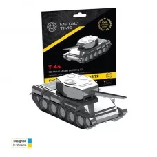 Колекційна модель-конструктор Metal Time T-44 танк MT072 