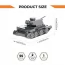Коллекционная модель-конструктор Metal Time World of Tanks танк Cruiser Mk III MT064 Коллекционная модель-конструктор Metal Time World of Tanks танк Cruiser Mk III MT064