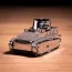 Коллекционная модель-конструктор Metal Time World of Tanks танк Leichttraktor Vs.Kfz.31 MT063 