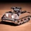 Колекційна модель-конструктор Metal Time World of Tanks танк M4 Sherman MT070