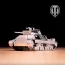 Коллекционная модель-конструктор Metal Time World of Tanks танк P 26/40 MT062 