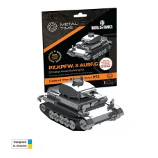 Коллекционная модель-конструктор Metal Time World of Tanks танк Pz.Kpfw. II Ausf. G MT061 