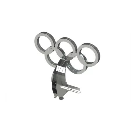 Колекційна модель-конструктор Metal Time Олімпійські кільця Rings of Strength MT021Y