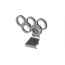 Колекційна модель-конструктор Metal Time Олімпійські кільця Rings of Strength MT021Y