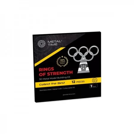 Колекційна модель-конструктор Metal Time Олімпійські кільця Rings of Strength MT021Y