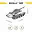 Коллекционная модель-конструктор Metal Time Танк T-34/85 MT071 Коллекционная модель-конструктор Metal Time Танк T-34/85 MT071