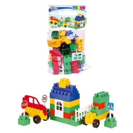 Конструктор місто Technok Toys 44 деталі пластиковий