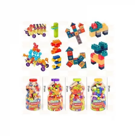 Блоковий конструктор BabyToys 111-3 різні кольори від 3 років