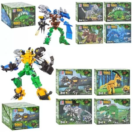 Конструктор динозавр BabyToys 123-611-620 для детей от 3 лет