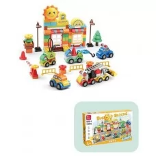 Конструктор машинки BabyToys 1615-1, 179 деталей пластик
