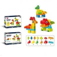 Блочный конструктор BabyToys 188-652 из 31 детали с наклейками