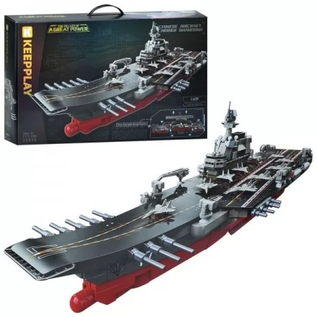Конструктор 23035 авіаносець, 1:639, 49, 4-15, 5-18см, 1803дет